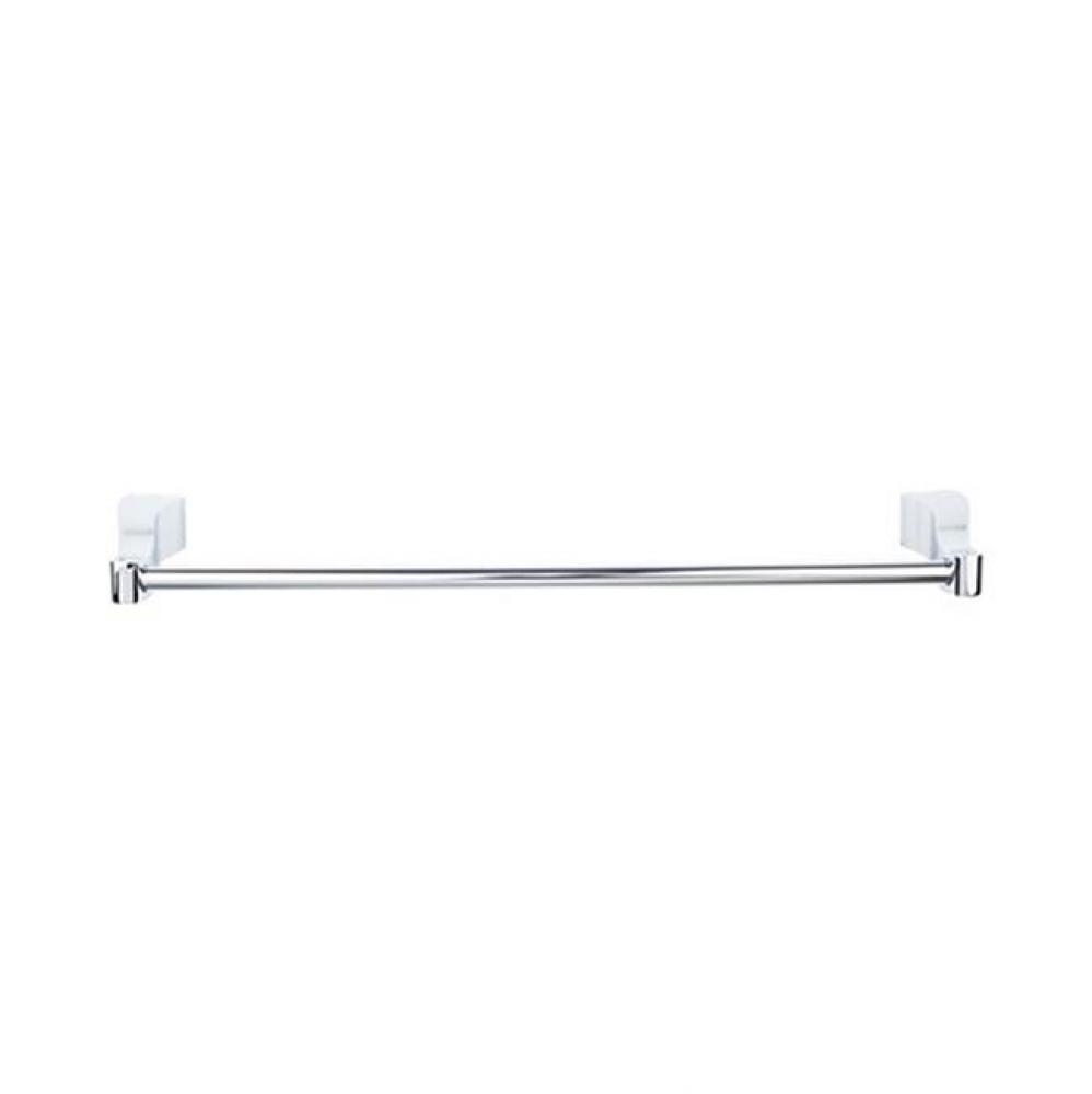 Aqua Bath Towel Bar 30 Inch Single Polished Chrome