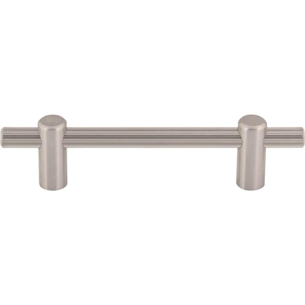 Dempsey Pull 3 3/4 Inch (c-c) Brushed Satin Nickel