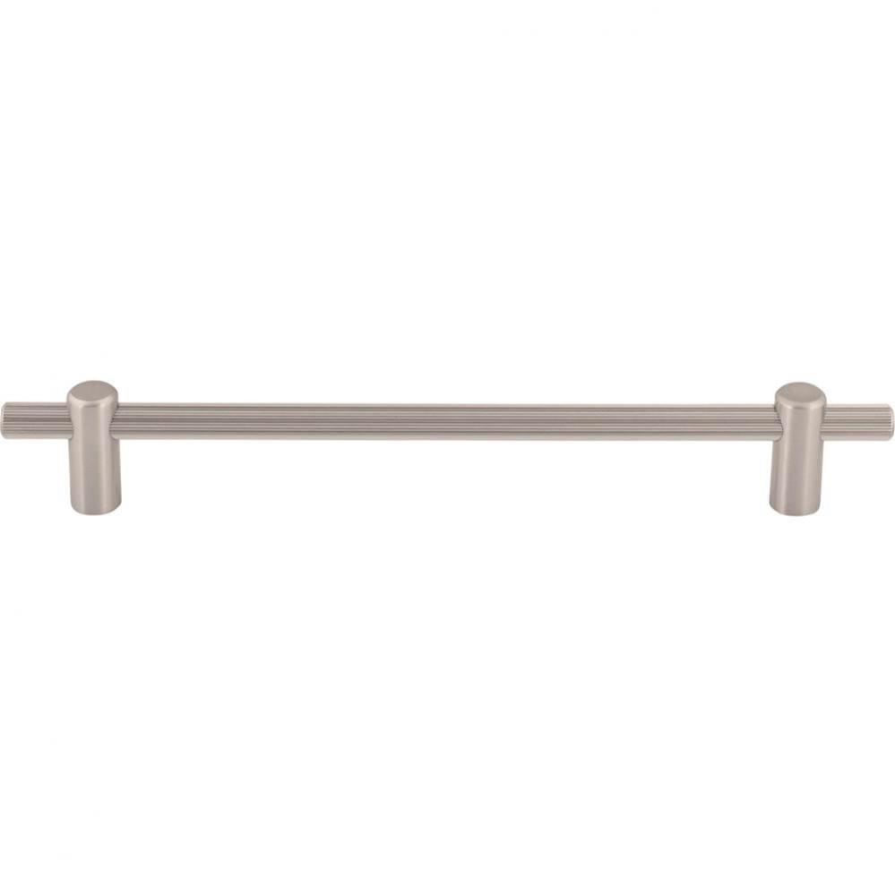 Dempsey Pull 7 9/16 Inch (c-c) Brushed Satin Nickel