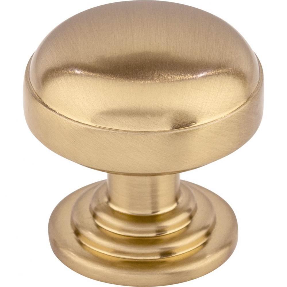 Ellis Knob 1 1/4 Inch Honey Bronze