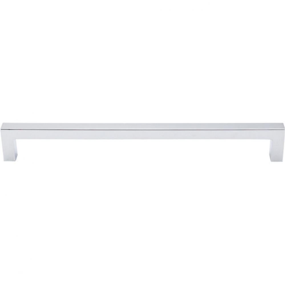 Square Bar Pull 8 13/16 Inch (c-c) Polished Chrome