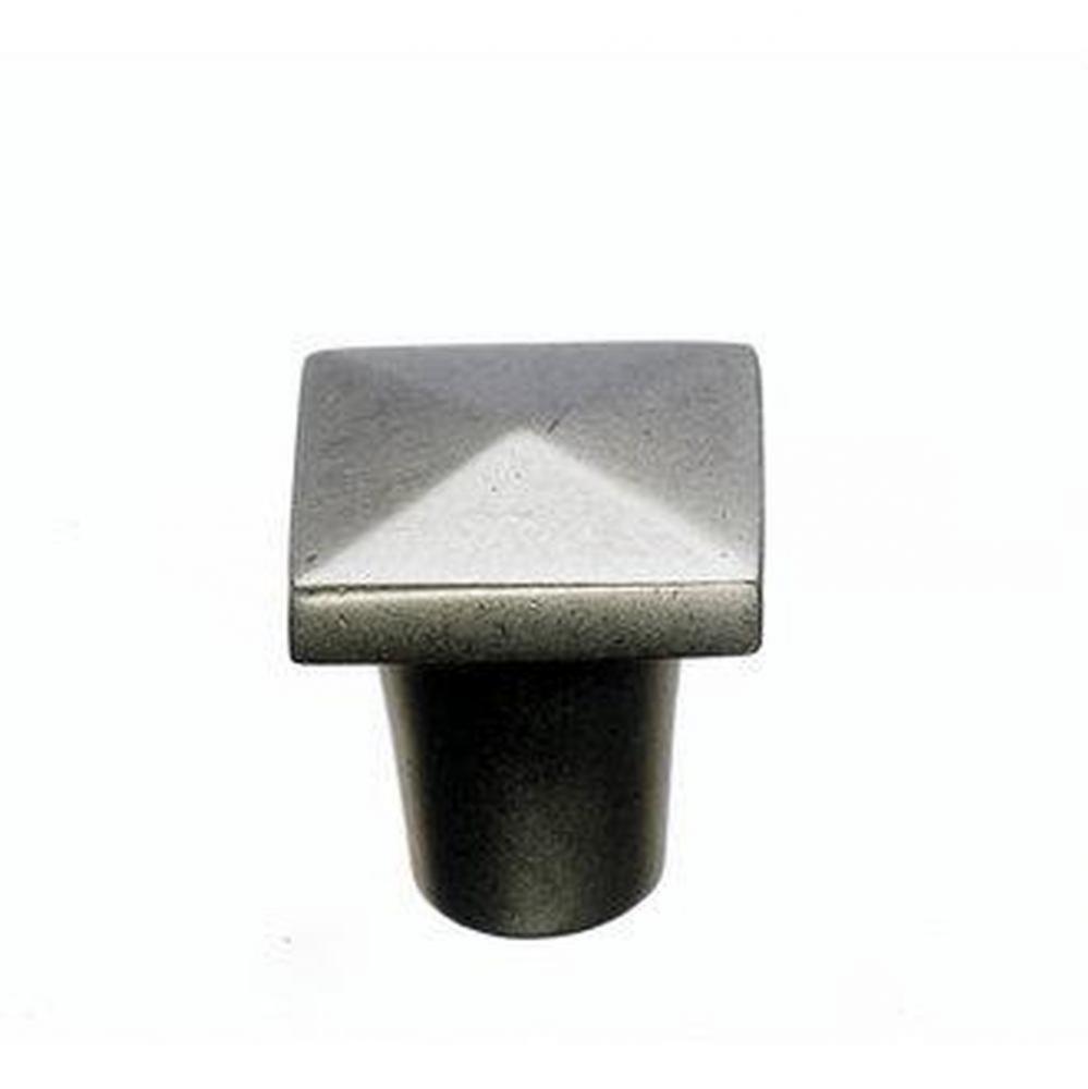 Aspen Square Knob 3/4 Inch Silicon Bronze Light