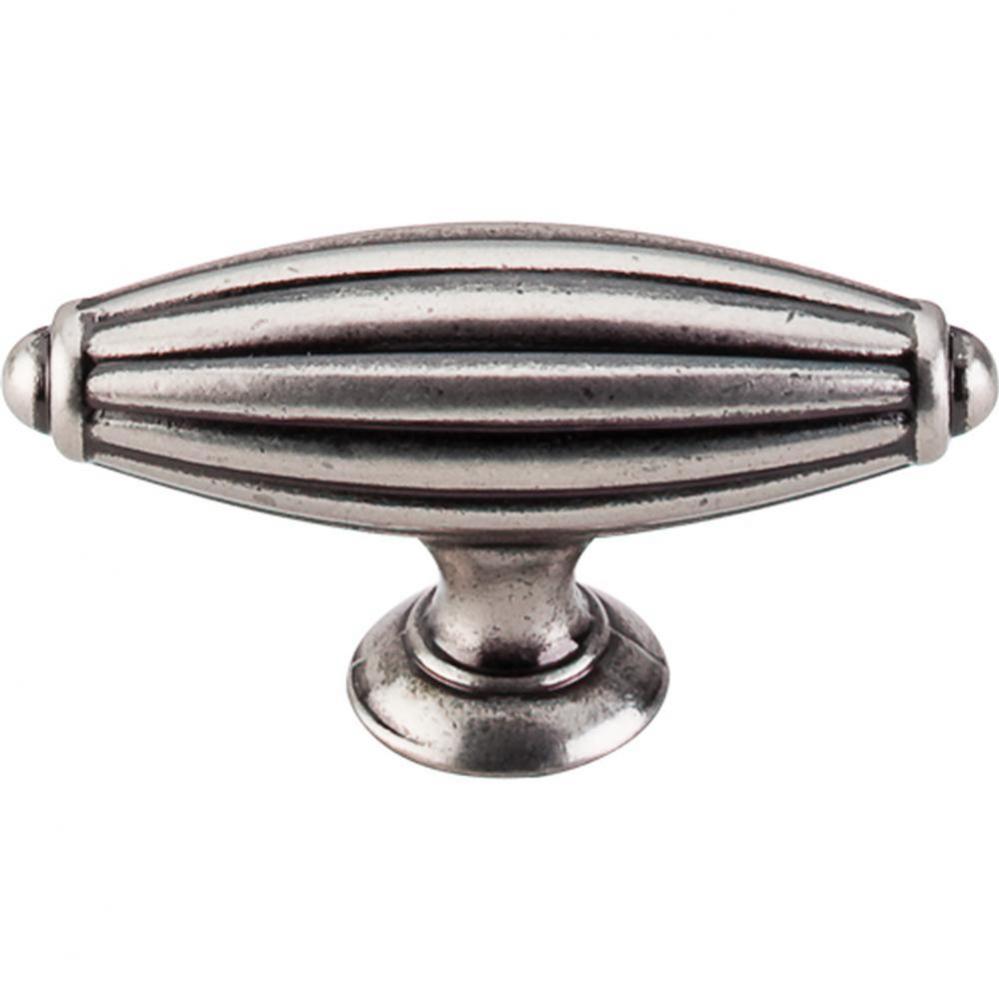 Tuscany T-Handle 2 7/8 Inch Pewter Antique
