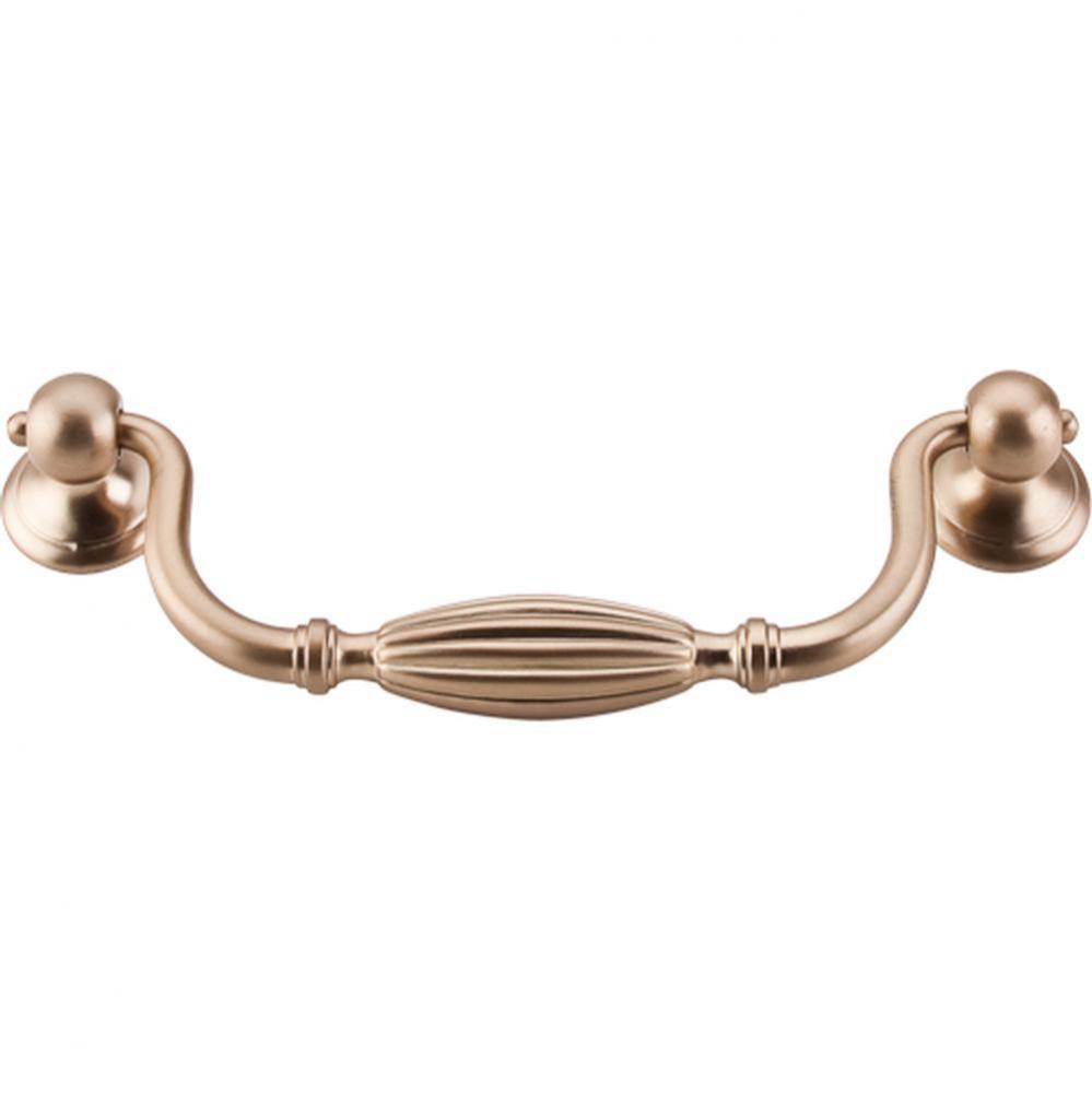 Tuscany Drop Pull 5 1/16 Inch (c-c) Brushed Bronze