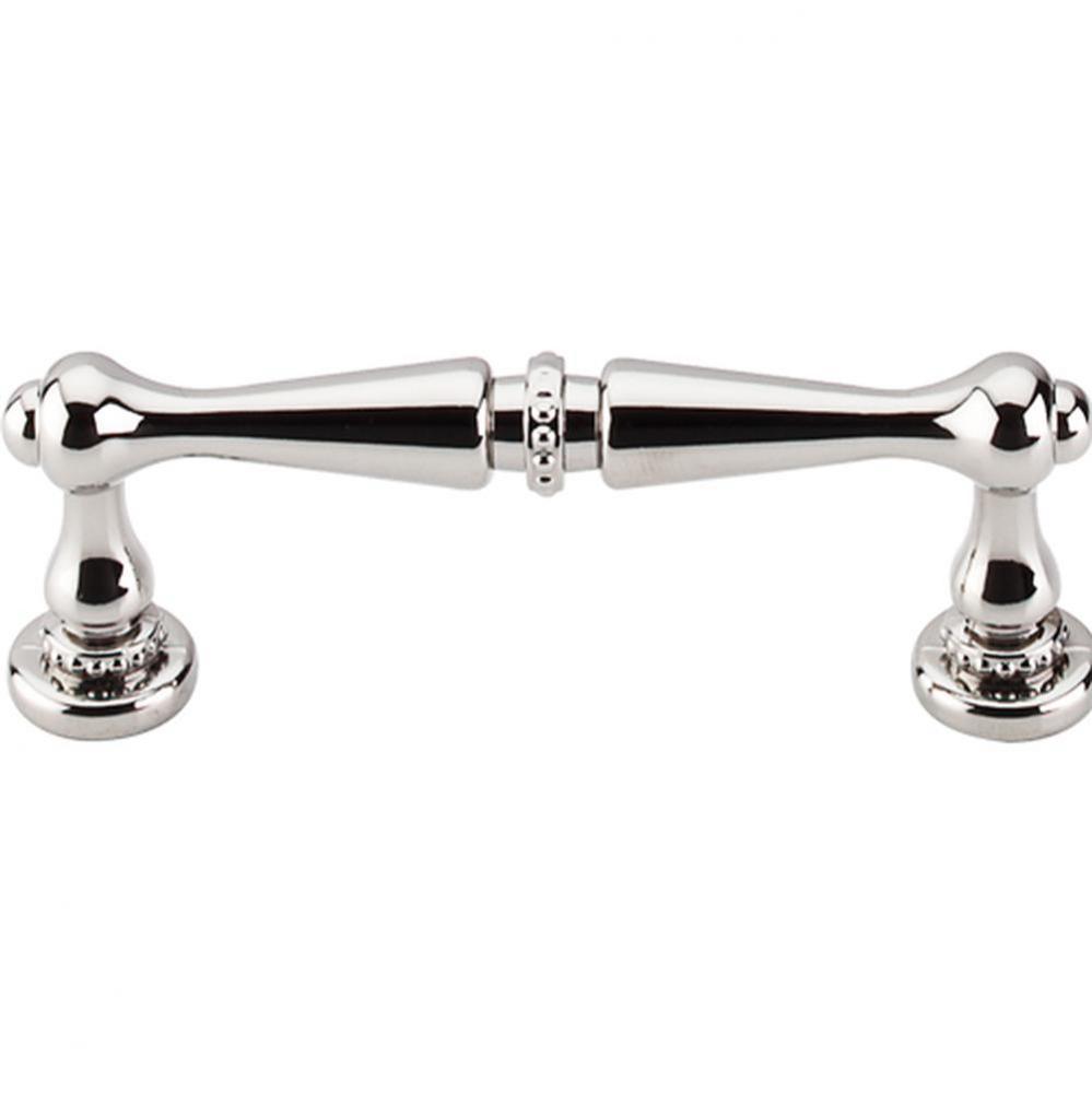 Edwardian Pull 3 Inch (c-c) Polished Nickel