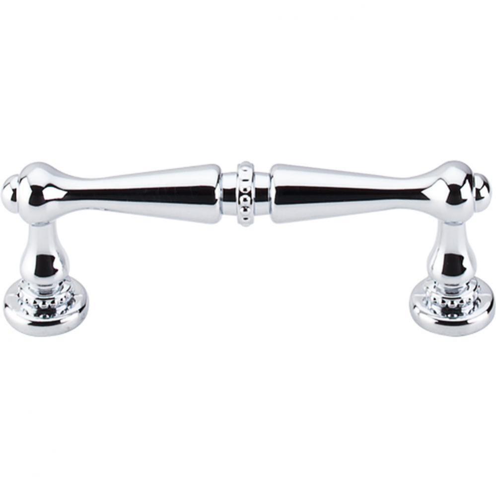 Edwardian Pull 3 Inch (c-c) Polished Chrome