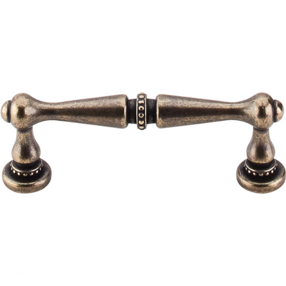 Edwardian Pull 3 Inch (c-c) German Bronze