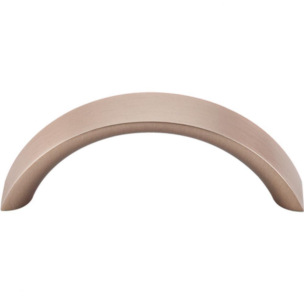 Crescent Pull 3 Inch (c-c) Brushed Bronze