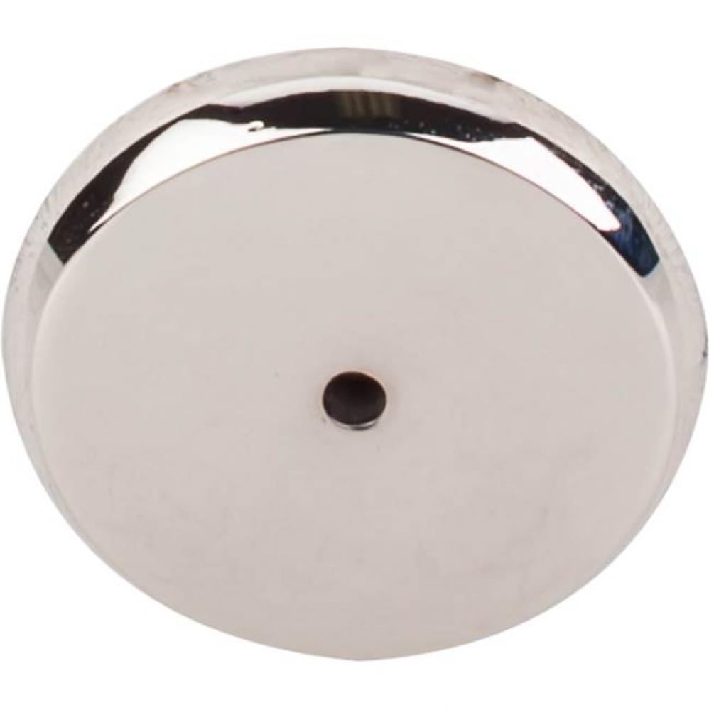 Aspen II Round Backplate 1 3/4 Inch Polished Nickel