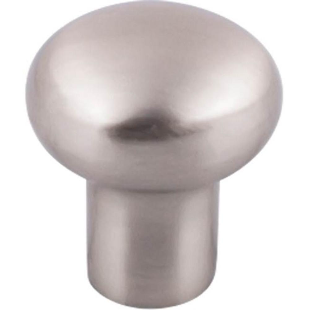 Aspen II Round Knob 7/8 Inch Brushed Satin Nickel