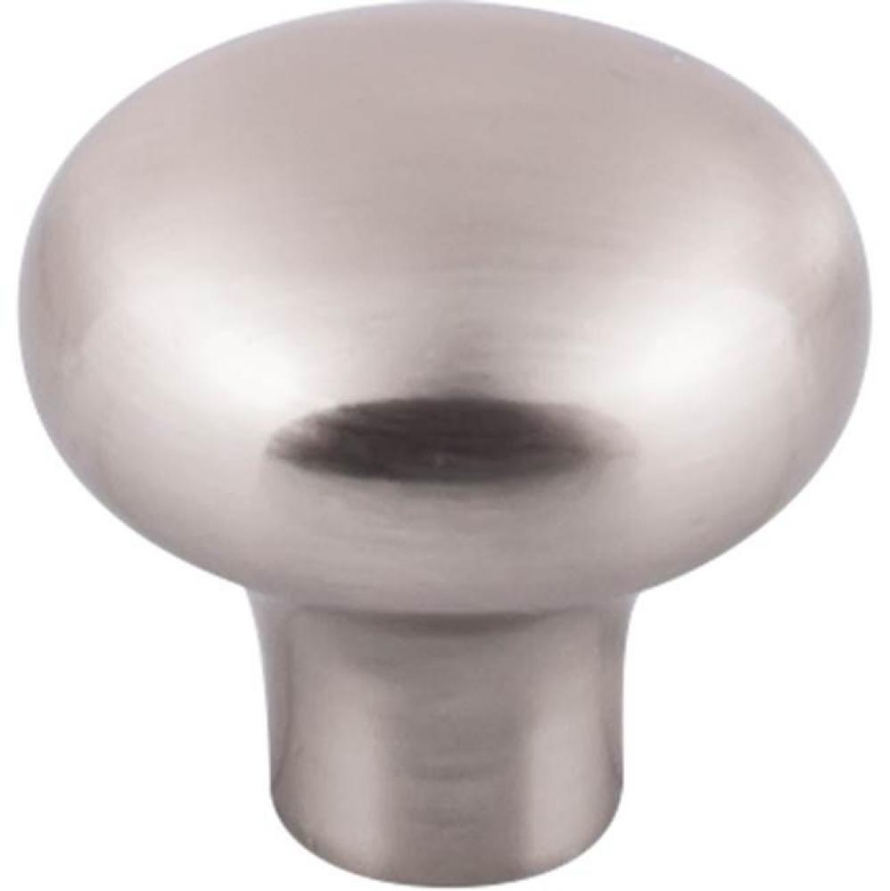 Aspen II Round Knob 1 3/8 Inch Brushed Satin Nickel