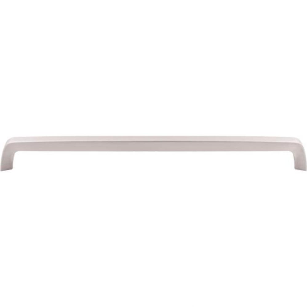 Tapered Bar Pull 12 5/8 Inch (c-c) Brushed Satin Nickel