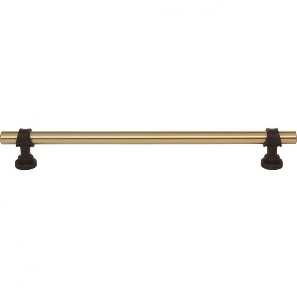 Bit Pull 8 13/16 Inch (c-c) Honey Bronze and Flat Black