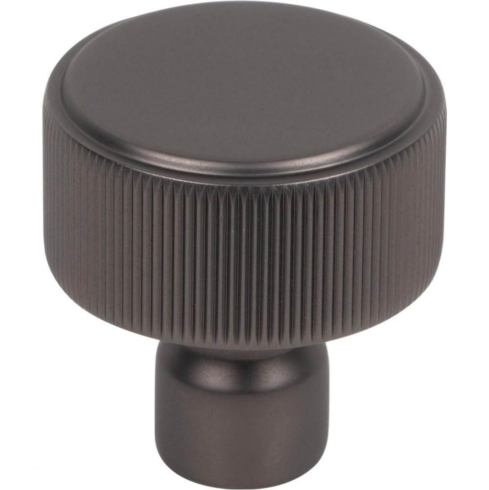 Dempsey Round Knob 1 1/4 Inch Ash Gray