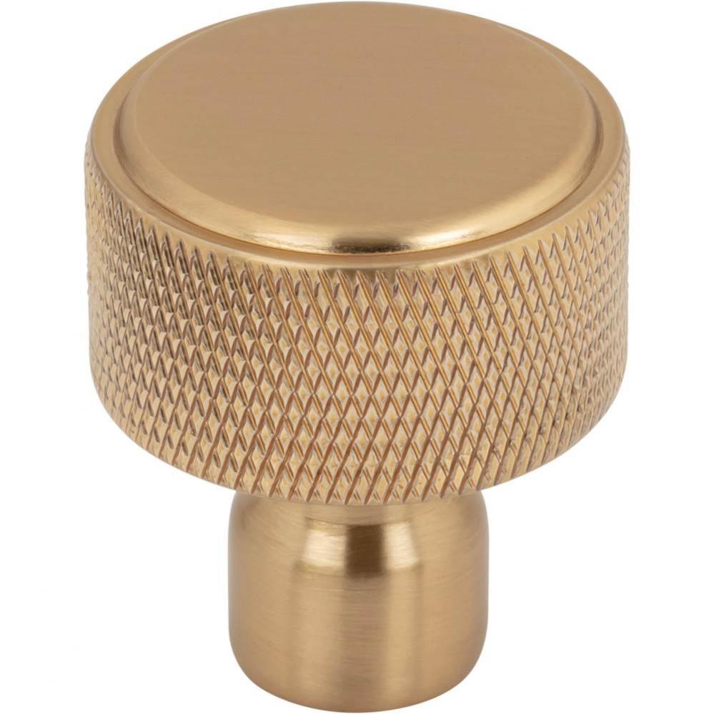 Garrison Knob 1 1/8 Inch Honey Bronze