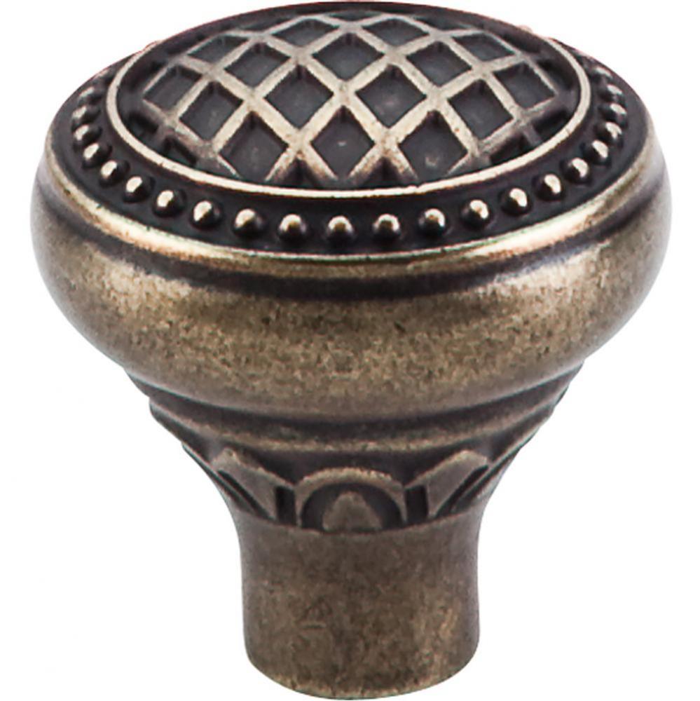 Trevi Round Knob 1 5/16 Inch German Bronze