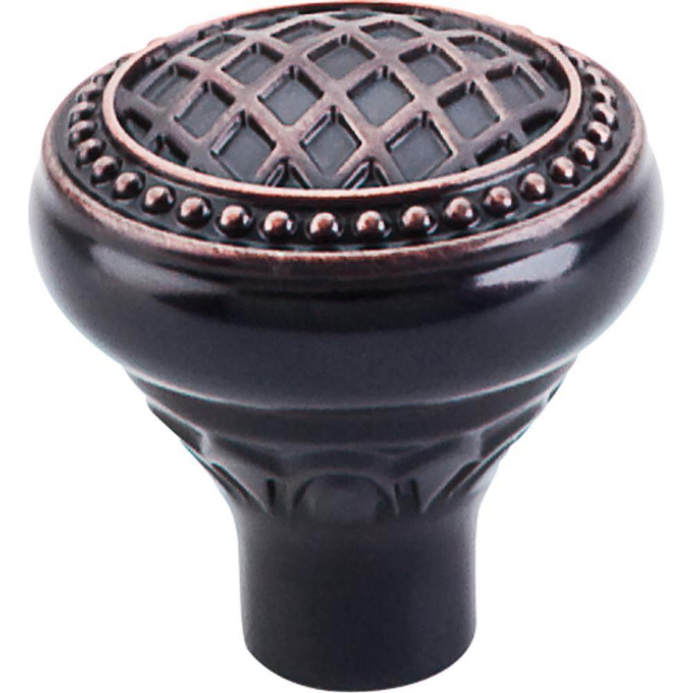 Trevi Round Knob 1 5/16 Inch Tuscan Bronze