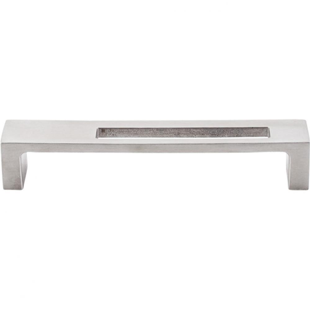 Modern Metro Slot Pull 5 Inch (c-c) Brushed Stainless Steel