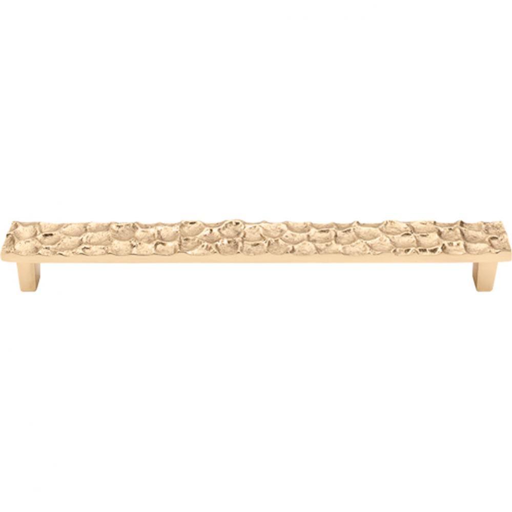 Cobblestone Pull 8 13/16 Inch (c-c) Brass