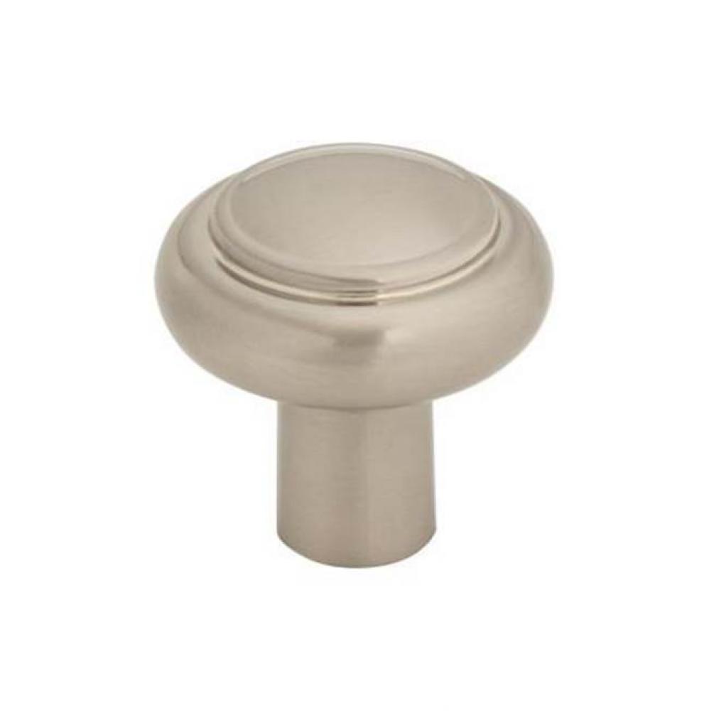 Clarence Knob 1 1/4 Inch Brushed Satin Nickel