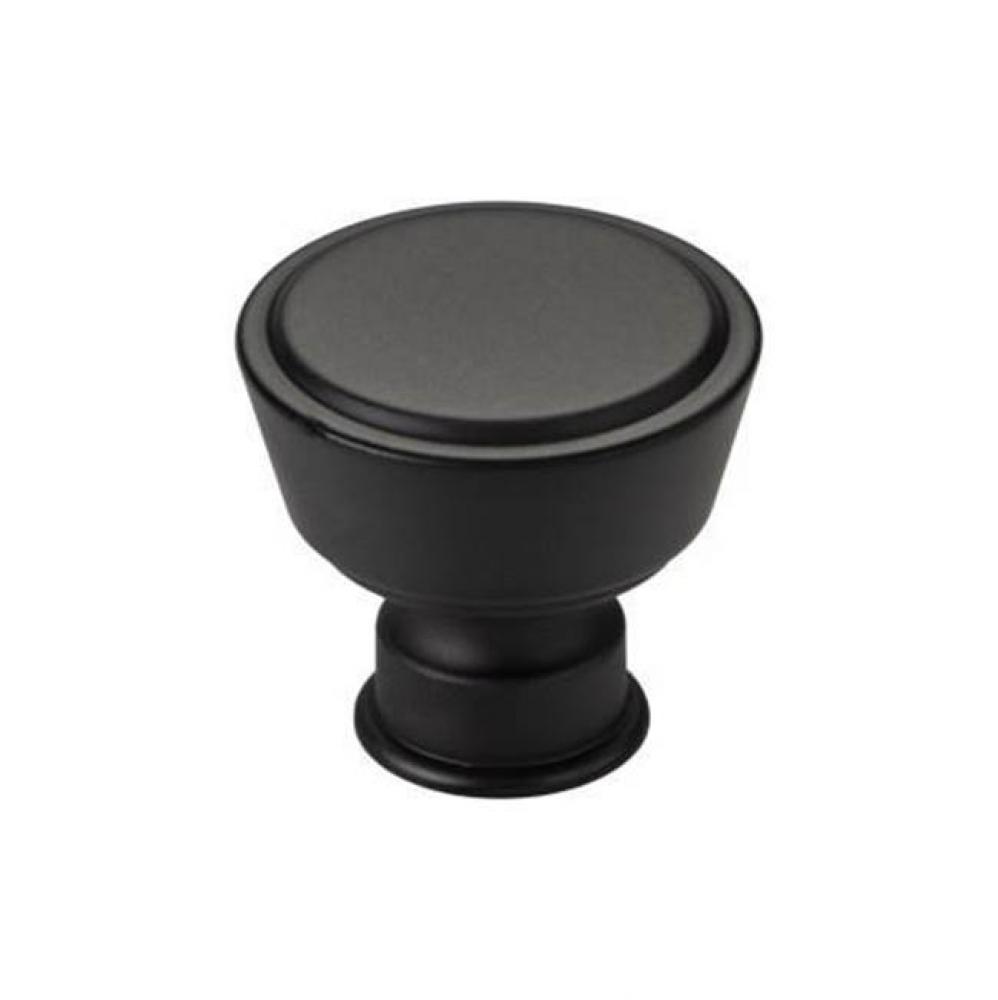 Ormonde Knob 1 3/8 Inch Flat Black