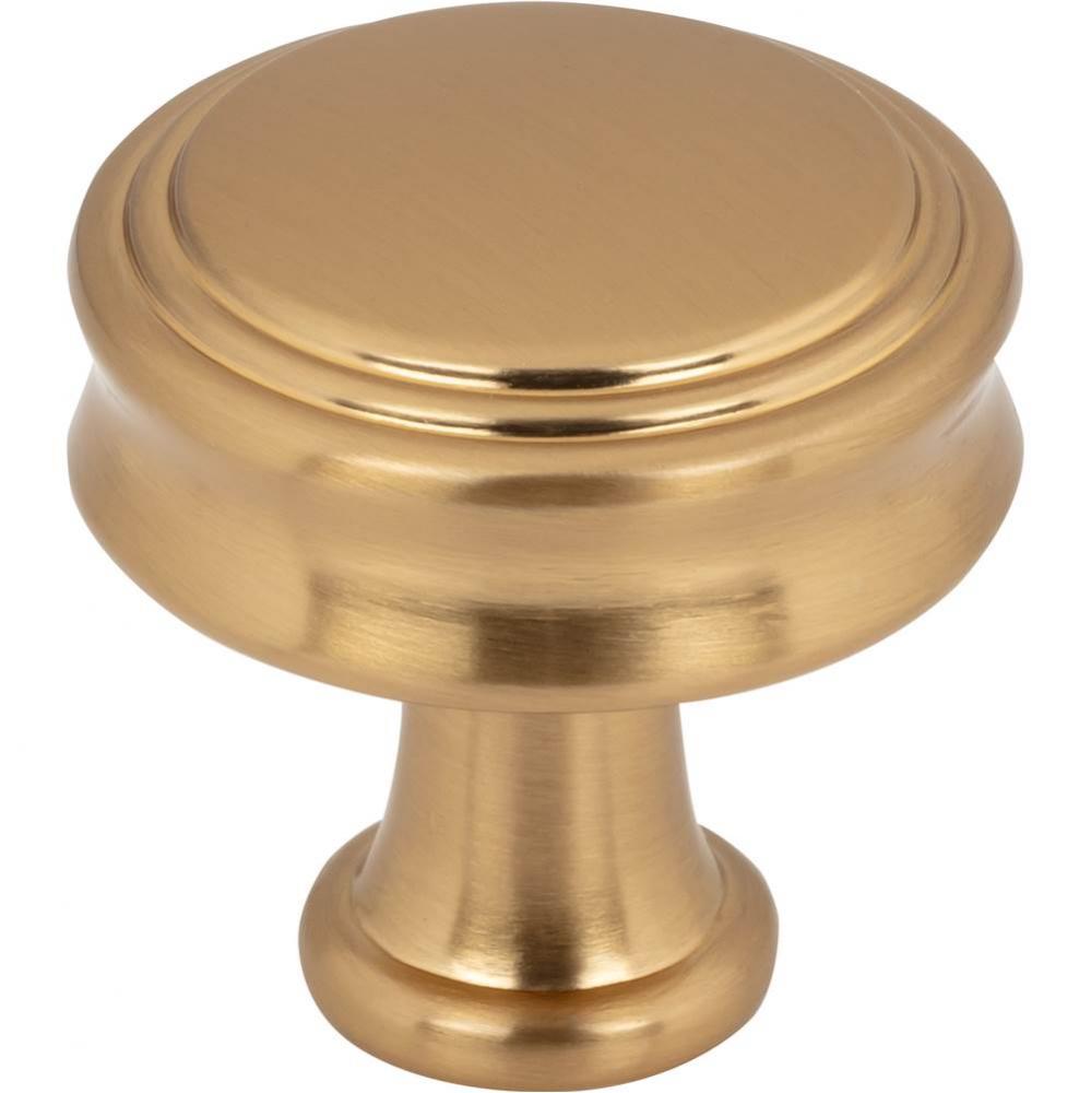 Coddington Knob 1 1/4 Inch Honey Bronze