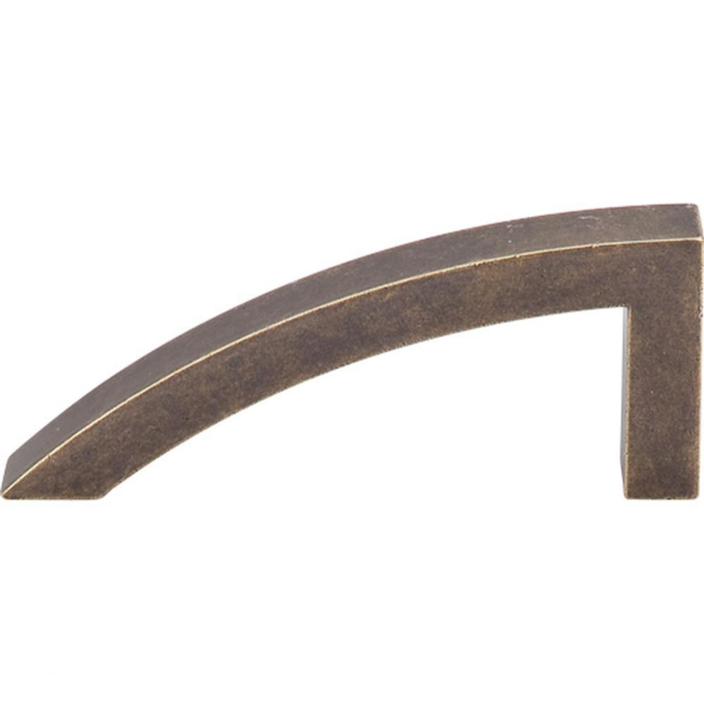 Sloped Pull 3 7/8 Inch (c-c) German Bronze