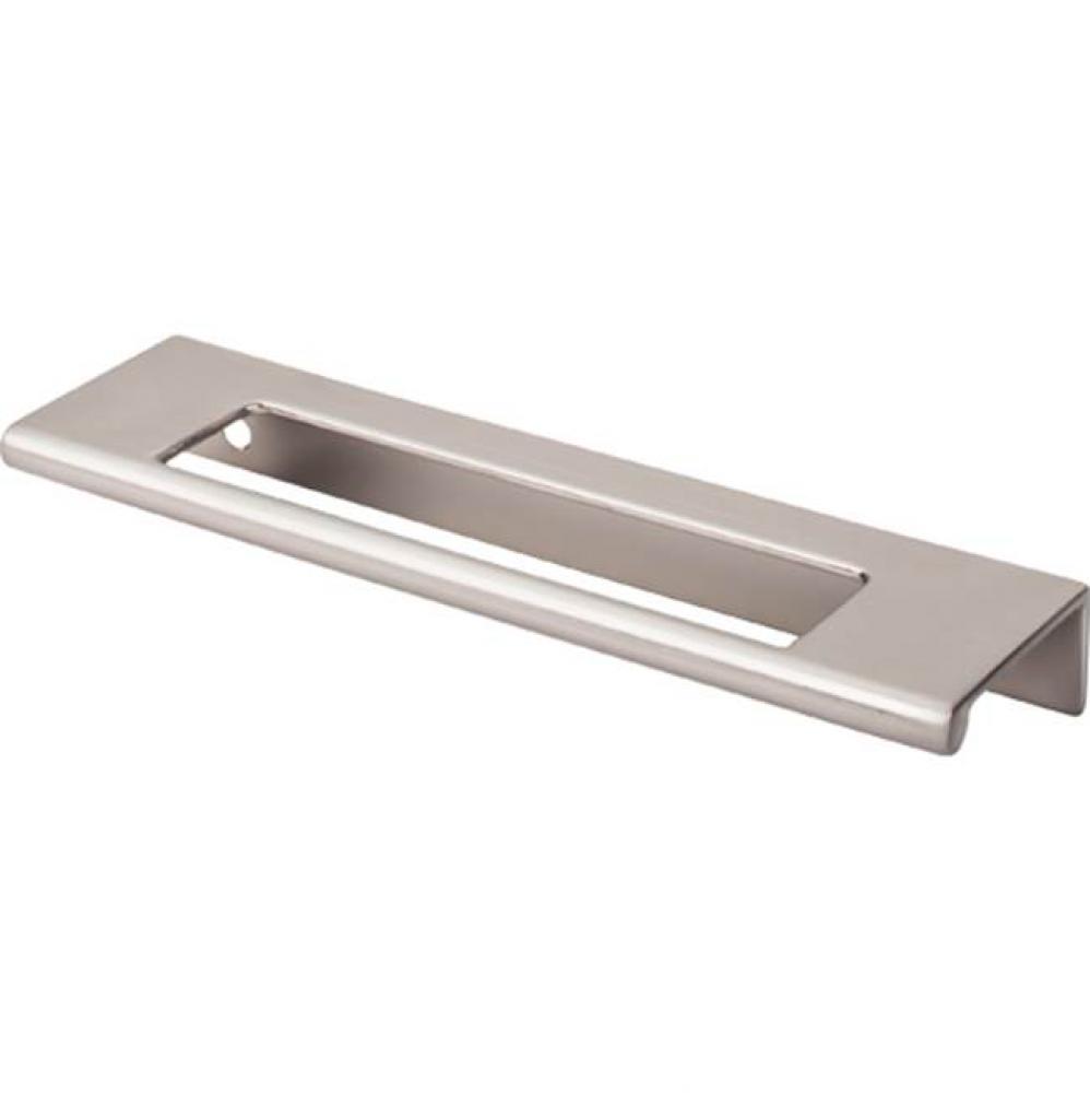Europa Cut Out Tab Pull 5 Inch (c-c) Brushed Satin Nickel