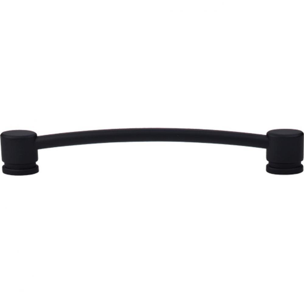 Oval Thin Pull 7 Inch (c-c) Flat Black