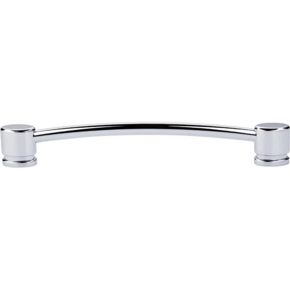 Oval Thin Pull 7 Inch (c-c) Polished Chrome