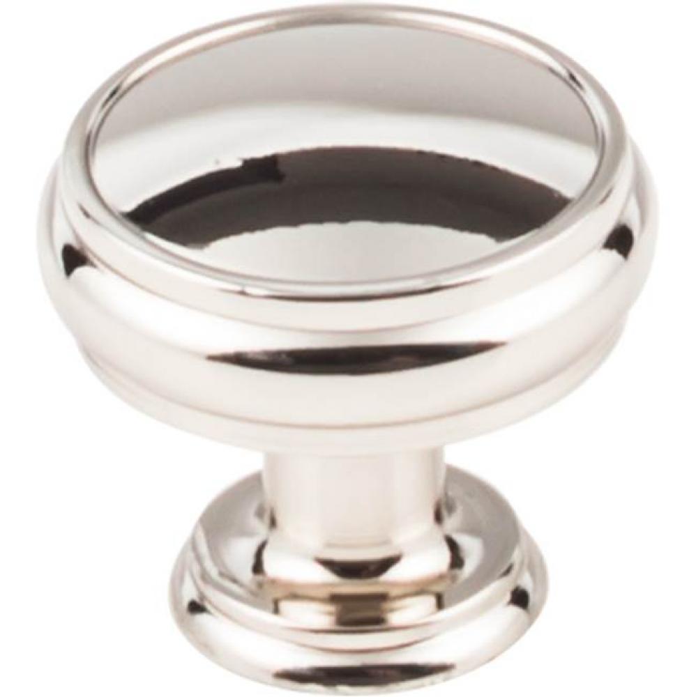 Eden Knob 1 3/8 Inch Polished Nickel