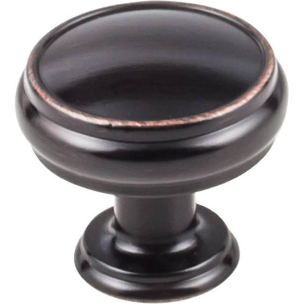 Eden Knob 1 3/8 Inch Tuscan Bronze