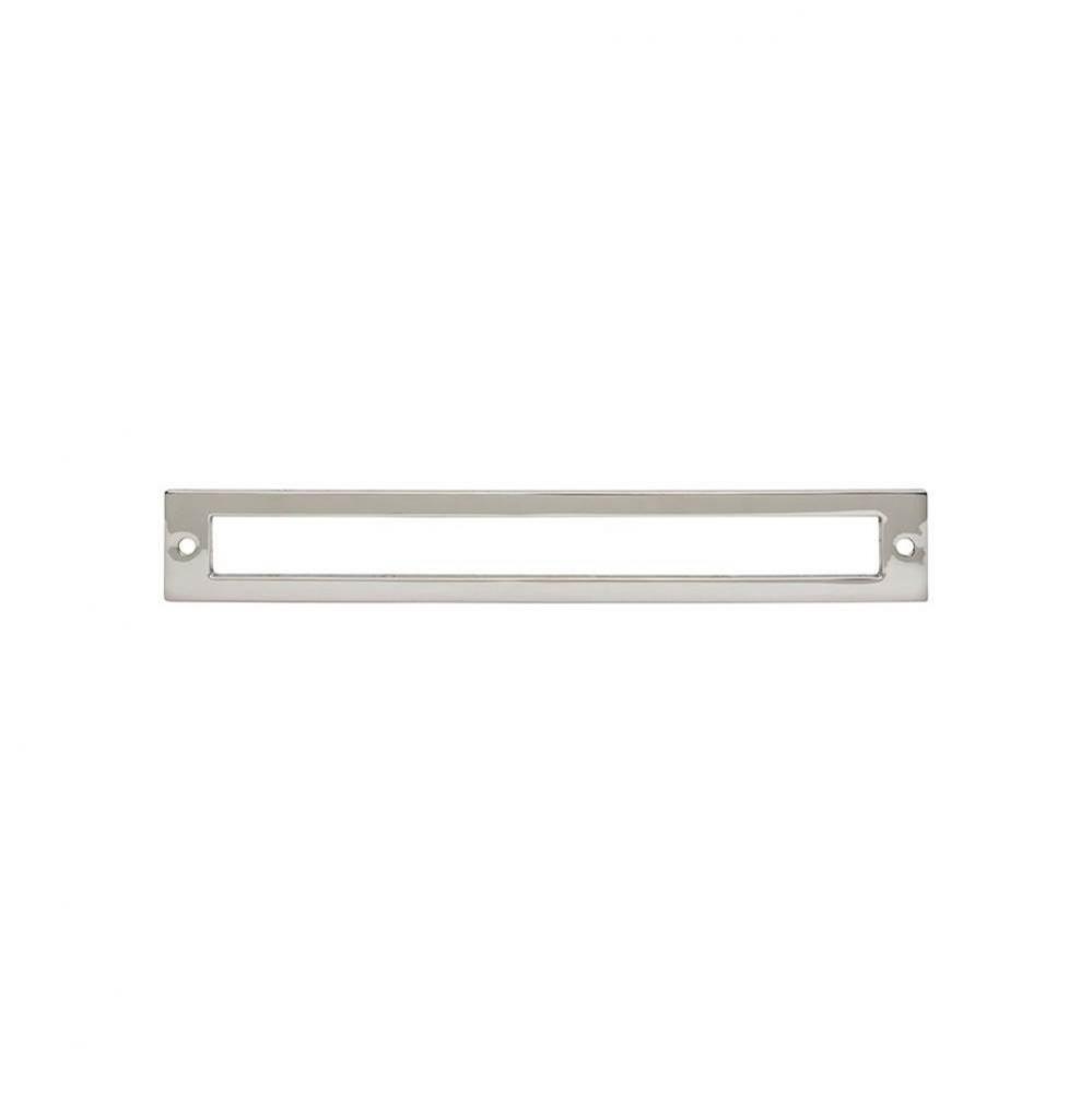 Hollin Backplate 7 9/16 Inch Polished Nickel