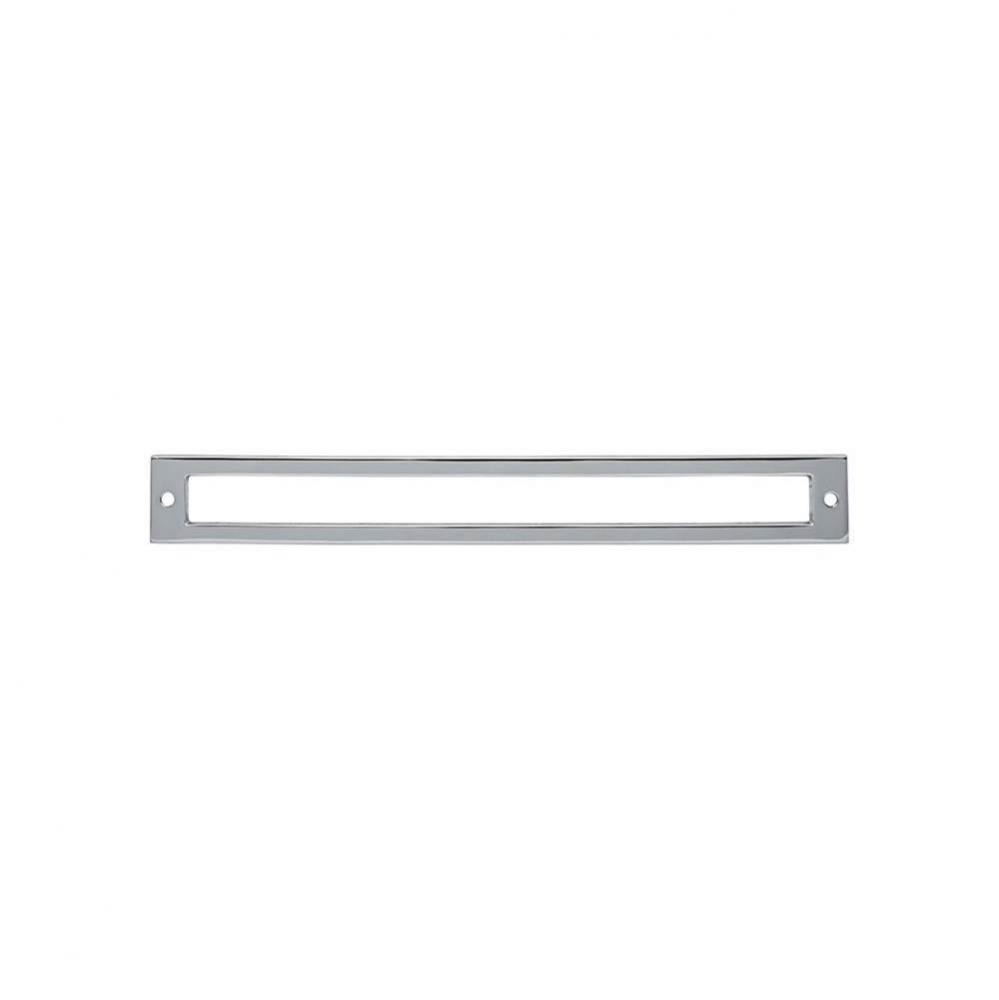 Hollin Backplate 8 13/16 Inch Polished Chrome