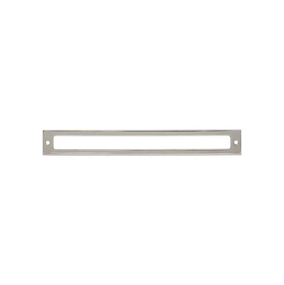 Hollin Backplate 8 13/16 Inch Polished Nickel