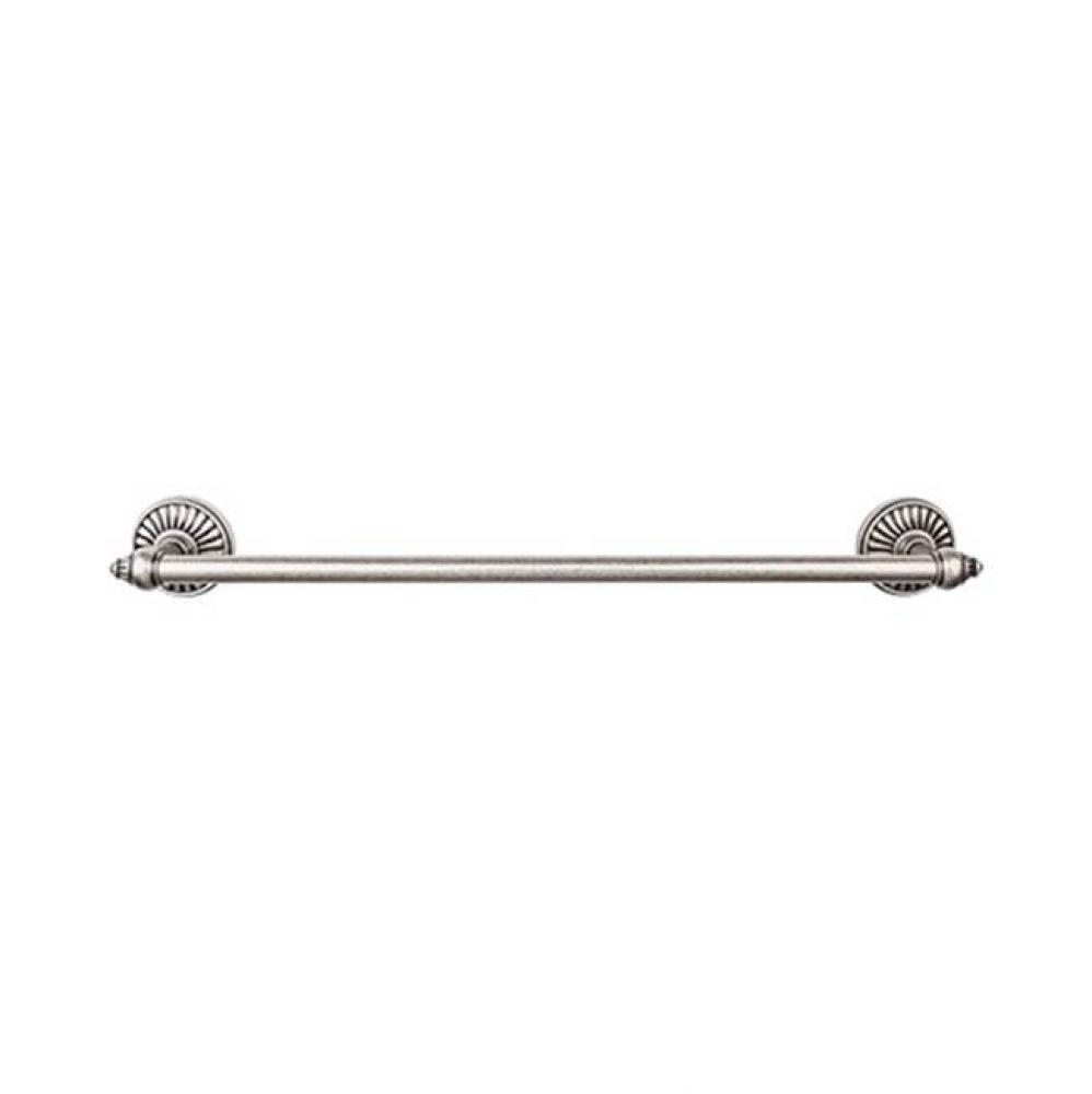 Tuscany Bath Towel Bar 30 Inch Single Antique Pewter