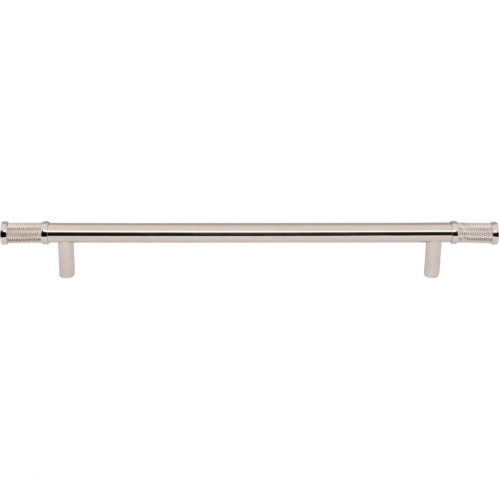 Burnham Pull 8 13/16 Inch (c-c) Polished Nickel