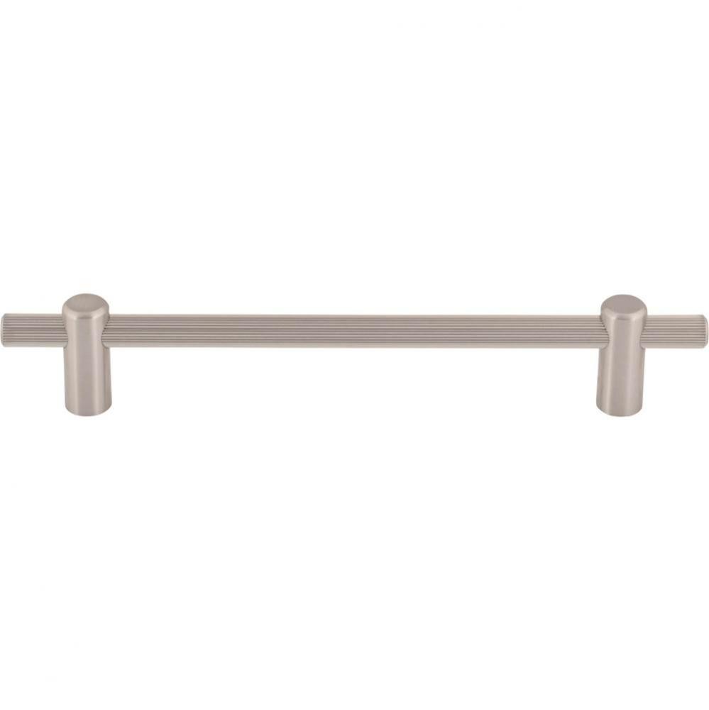 Dempsey Pull 6 5/16 Inch (c-c) Brushed Satin Nickel