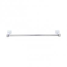 Top Knobs AQ10PC - Aqua Bath Towel Bar 30 Inch Single Polished Chrome