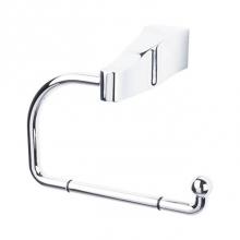 Top Knobs AQ4PC - Aqua Bath Tissue Hook  Polished Chrome