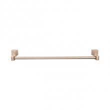 Top Knobs AQ8BB - Aqua Bath Towel Bar 24 Inch Single Brushed Bronze