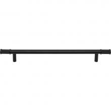 Top Knobs TK3236BLK - Burnham Pull 8 13/16 Inch (c-c) Flat Black