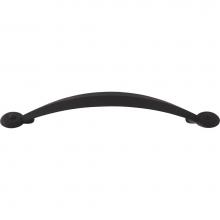 Top Knobs M1679 - Angle Pull 5 1/16 Inch (c-c) Flat Black