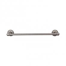 Top Knobs ED10APF - Edwardian Bath Towel Bar 30 In. Single - Rope Backplate Antique Pewter