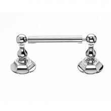 Top Knobs ED3PCB - Edwardian Bath Tissue Holder Hex Backplate Polished Chrome