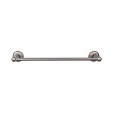 Top Knobs ED8APD - Edwardian Bath Towel Bar 24 Inch Single - Plain Bplate Antique Pewter