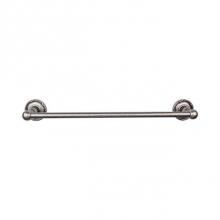 Top Knobs ED8APE - Edwardian Bath Towel Bar 24 Inch Single - Ribbon Bplate Antique Pewter