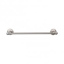 Top Knobs ED8BSND - Edwardian Bath Towel Bar 24 Inch Single - Plain Bplate Brushed Satin Nickel