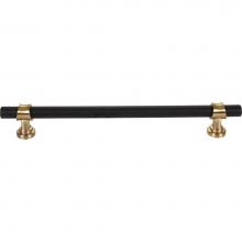 Top Knobs M2788 - Bit Appliance Pull 18 Inch (c-c) Flat Black and Honey Bronze