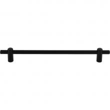 Top Knobs TK3256BLK - Dempsey Pull 8 13/16 Inch (c-c) Flat Black